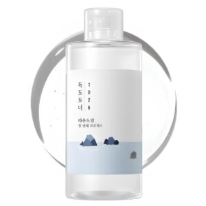 Tónico facial coreano Round Lab Dokdo 1025 hidratante para piel sensible